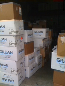 Keller screen printing gildan2838